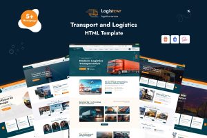 Logistcwr – Transport and Logistics HTML Template