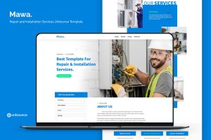 Mawa — Repair and Installation Unbounce Template