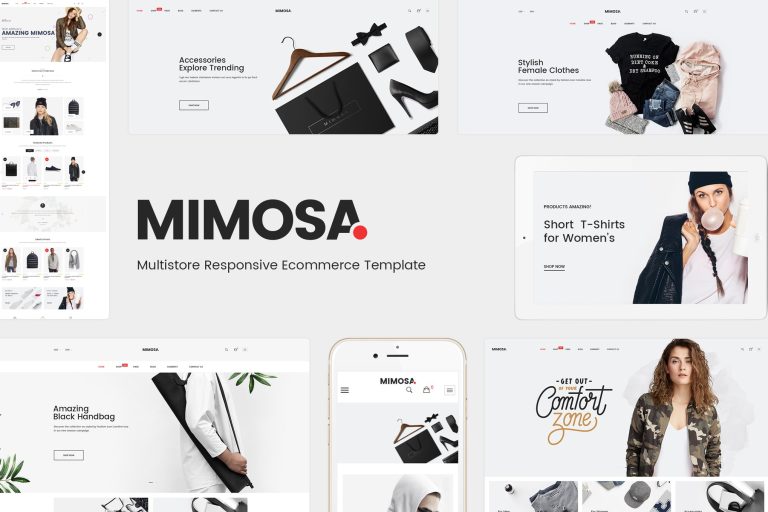 Mimosa – Responsive Fashion Opencart 3 Theme