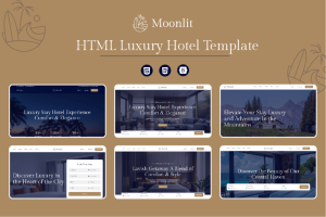 Moonlit – HTML Hotel Template