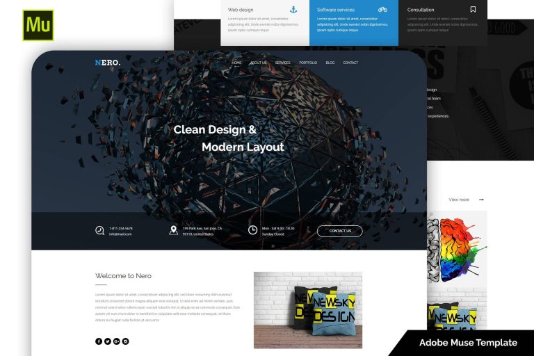 Nero – Responsive Portfolio and Multipurpose
