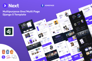 Next – Multipurpose Django 5 Template