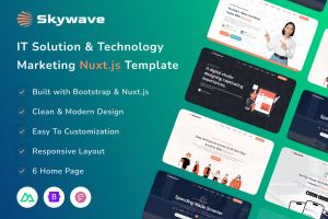 Nuxt.js IT Solution Technology Marketing – Skywave
