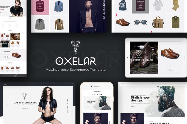 Oxelar – Multipurpose Responsive Magento Theme