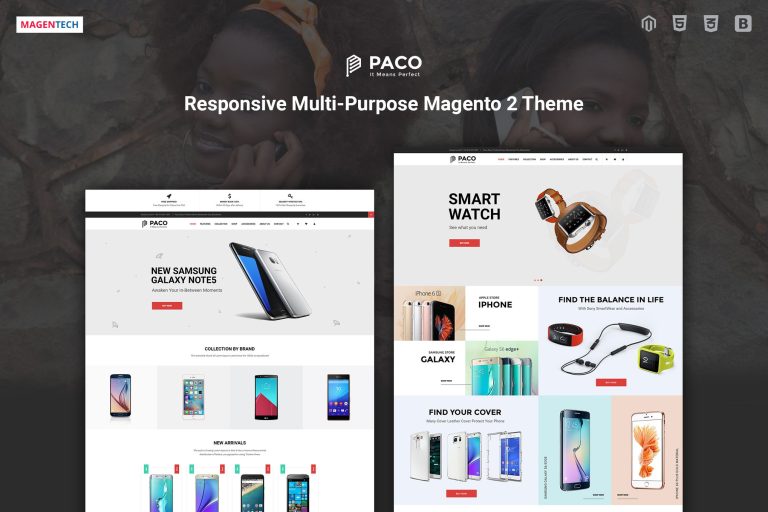 Paco – Responsive Multi-Purpose Magento 2 Theme