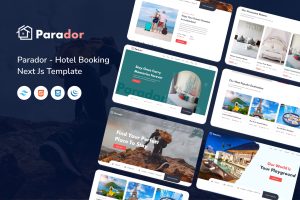 Parador – Hotel Booking Next Js Template
