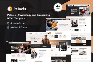 Pelocis – Psychology & Counseling HTML Template