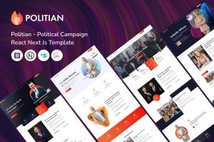 Politian – Political Campaign Next Js Template