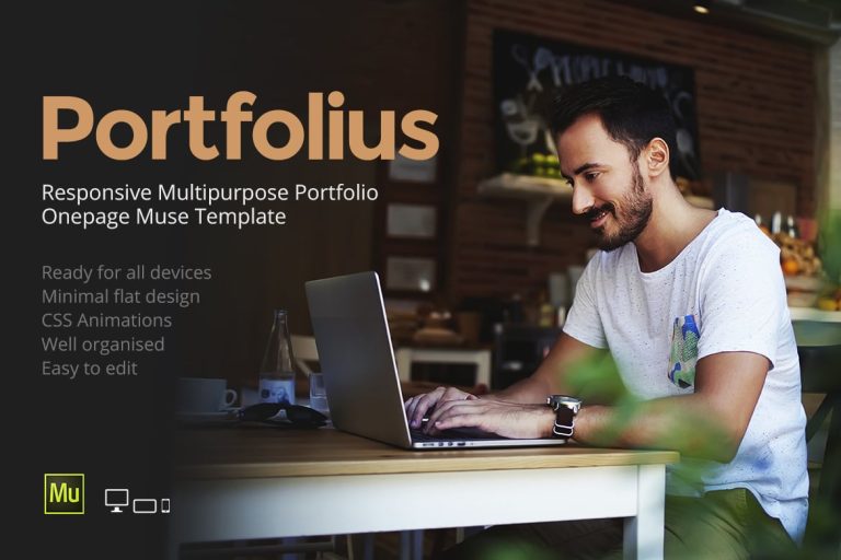 Portfolius – Responsive Portfolio Template