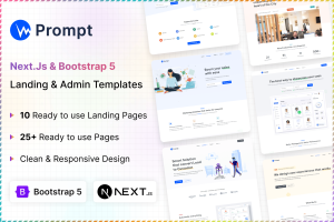Prompt – Modern & Multipurpose Next.JS Template