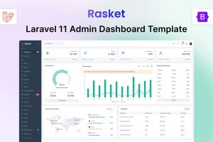 Rasket – Laravel 11 Admin & Dashboard Template