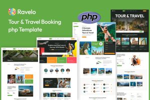 Ravelo – Travel & Tour Booking PHP Template