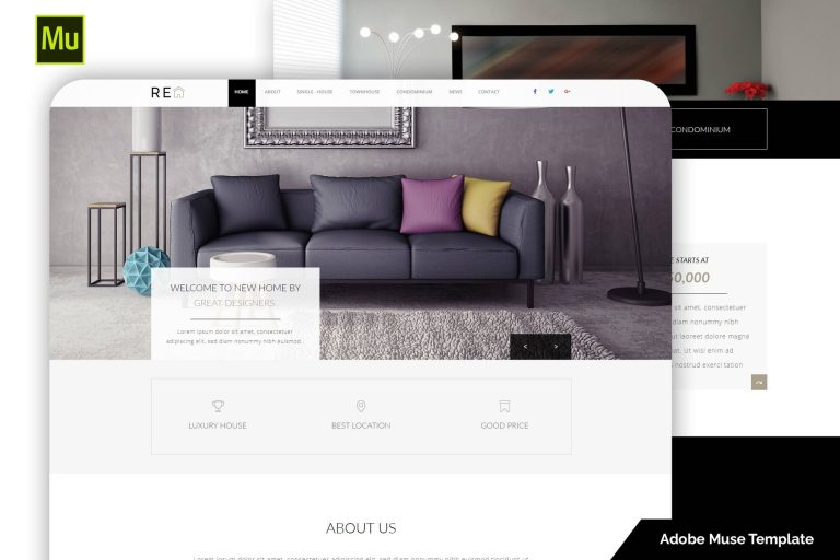 Real Estate Muse Template