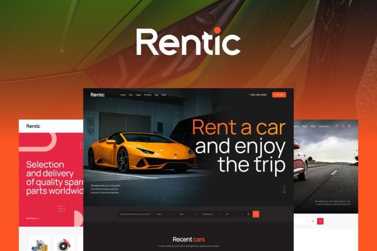 Rentic .0 WordPress Theme