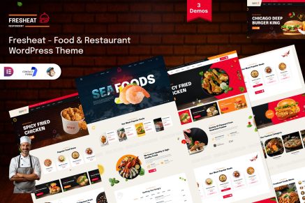 Restaurant and Cafe WordPress Theme