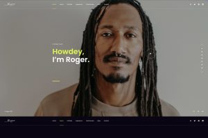 Roger Day – Personal CV/Resume WordPress Theme