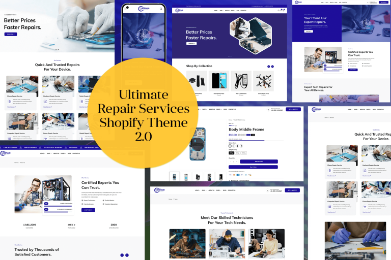 Ropair – Phone Computer & Electronics Repair Theme