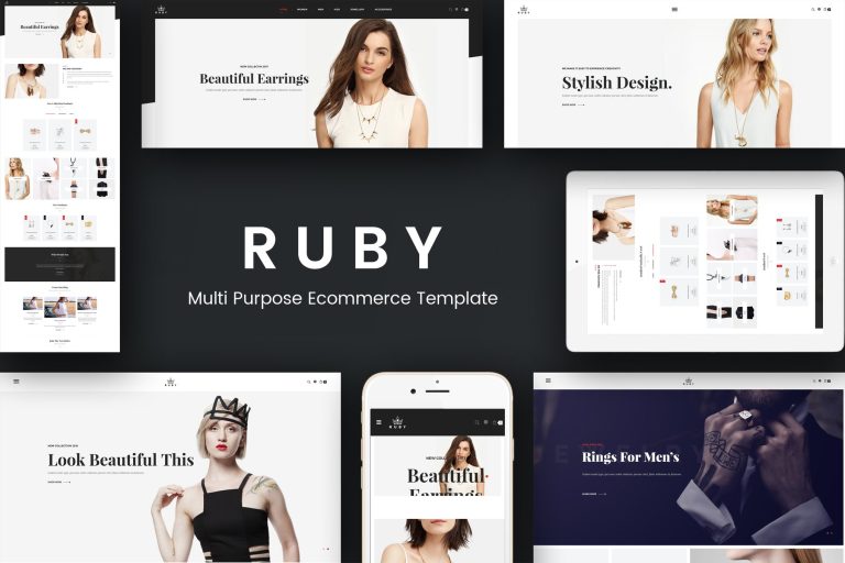 Ruby – Jewelry Store Responsive Prestashop Theme
