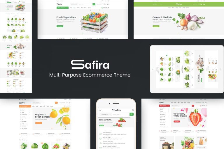 Safira – Responsive OpenCart Theme