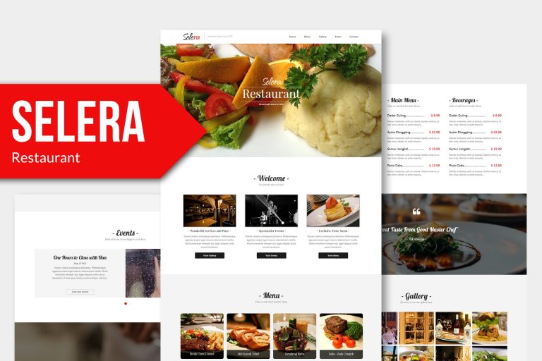 Selera – Restaurant, Cafe & Bar Muse Template