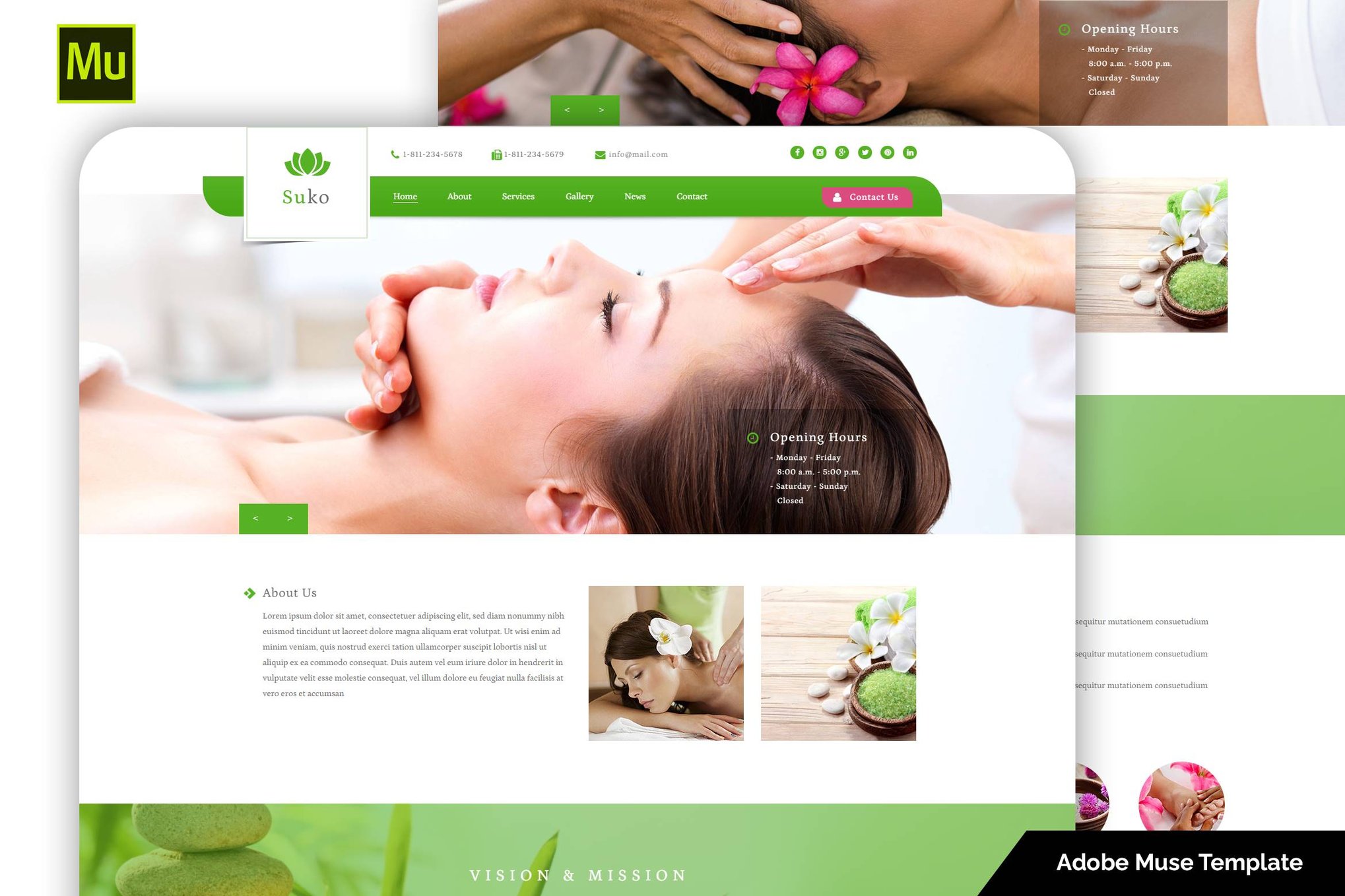 Suko - Spa Salon Template