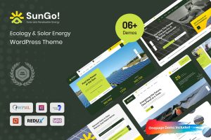Sungo – Ecology & Solar Energy WordPress Theme
