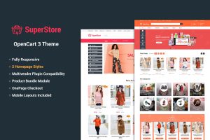 SuperStore – Responsive OpenCart 3 Theme