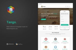 Tango – Multi-Purpose Unbounce Landing Page