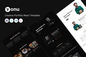 Tonu – Creative Portfolio React Template