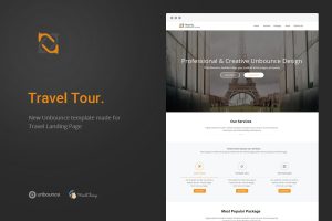 Travel Tour – Unbounce Landing Page