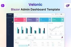 Velonic – Blazor Admin & Dashboard Template