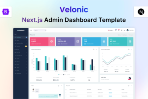 Velonic – Next.js Admin & Dashboard Template