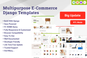 Weiboo – eCommerce Django 5 Template
