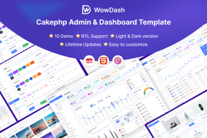 WowDash – CakePHP – Admin Dashboard Template