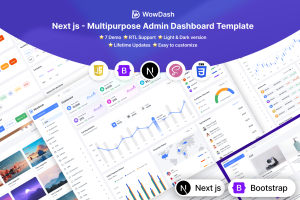WowDash – Next JS – Admin Dashboard Template