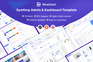 WowDash – Symfony – Admin Dashboard Template