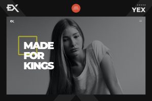 Yex – One Page Portfolio Template