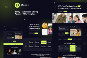 Zency – Business & Startup Agency HTML Template