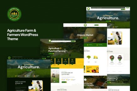 Agrion- Agriculture Farm & Farmers 1.0 WordPress Theme