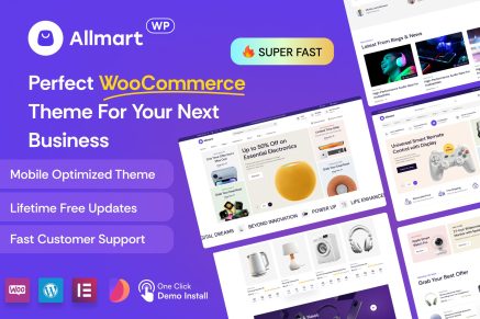 Allmart- Electronics & Gadgets 1.0.0 WordPress Theme