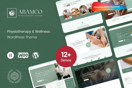 Aramco- Physiotherapy & Wellness 1.0.0 WordPress Theme