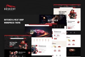 Boskery – Butcher & Meat Shop WordPress Theme