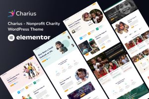 Charius – Nonprofit Charity WordPress Theme