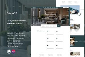 Dahotel – Luxury Hotel WordPress Theme