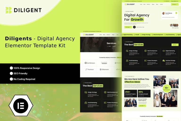 Diligent – Creative Agency PHP Template