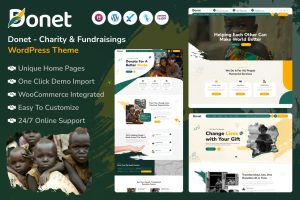 Donat – Charity & Fundraising WordPress Theme