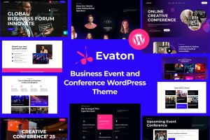 Evaton – Event Conference & Meetup WordPress Theme