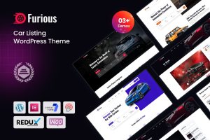 Furious – Car Listing WordPress Theme