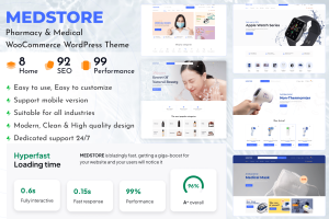 Medstore – Responsive WooCommerce WordPress Theme