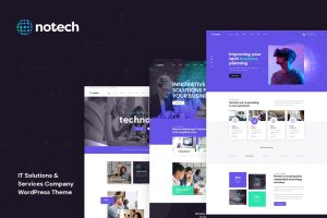 Notech – IT Solutions & Services WordPress Theme